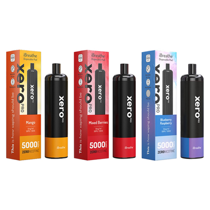 iBreathe Xero Pro 5000 Puffs Disposable Vape