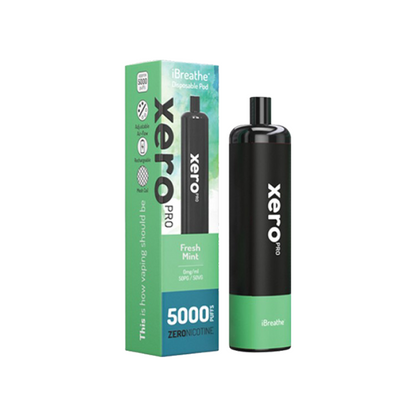 iBreathe Xero Pro 5000 Puffs Vape