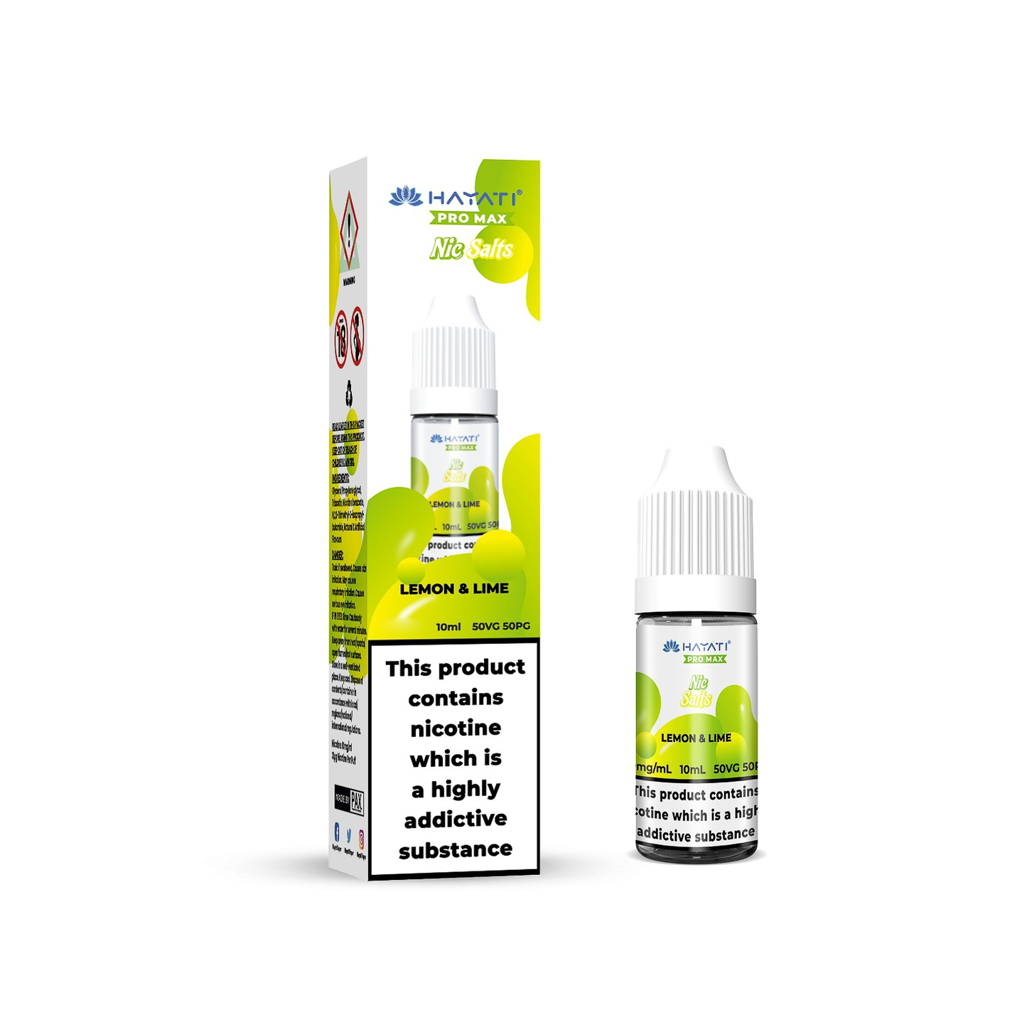Hayati Pro Max Nic Salts 10ml E-Liquid