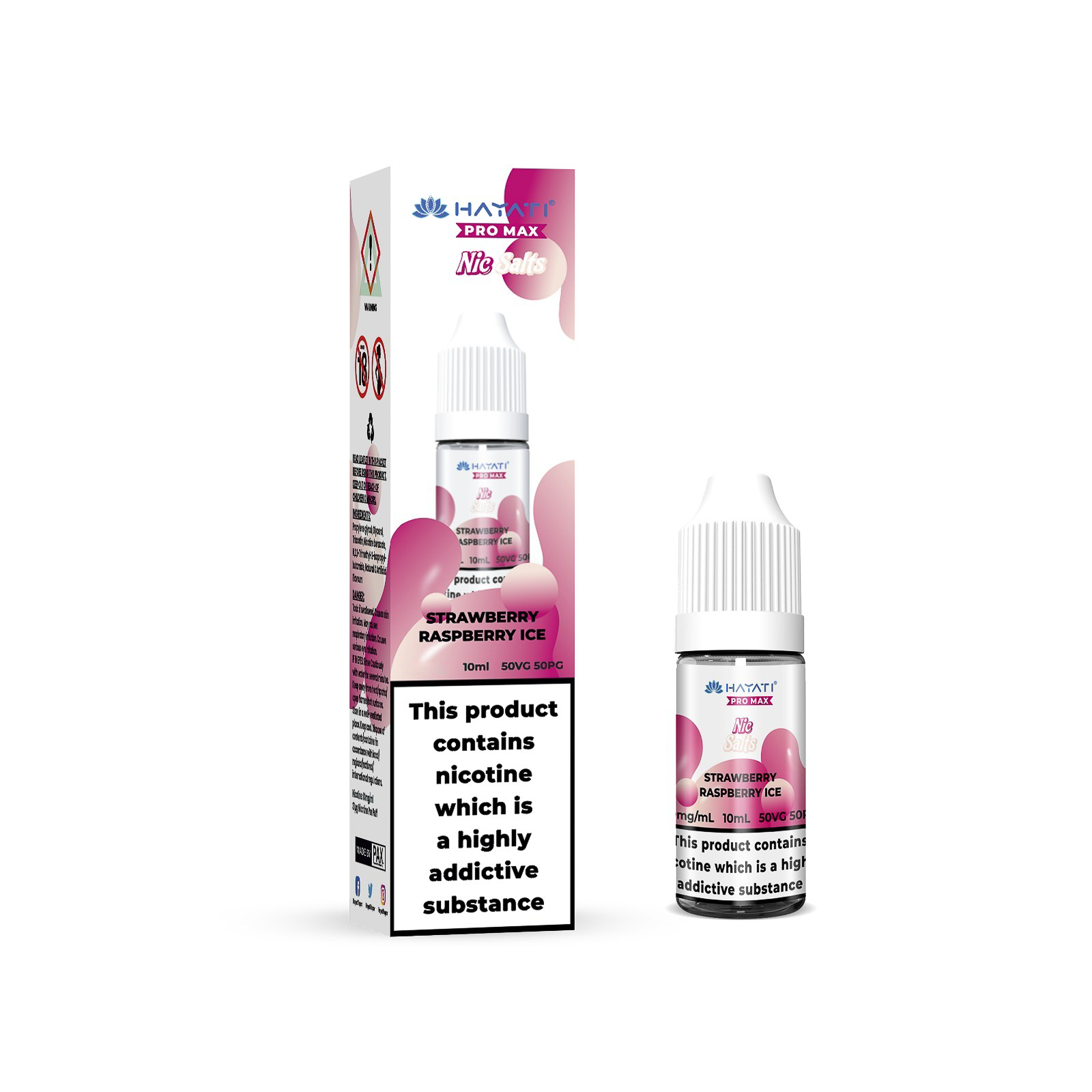20mg Hayati Pro Max Nic Salts 10ml E-Liquid