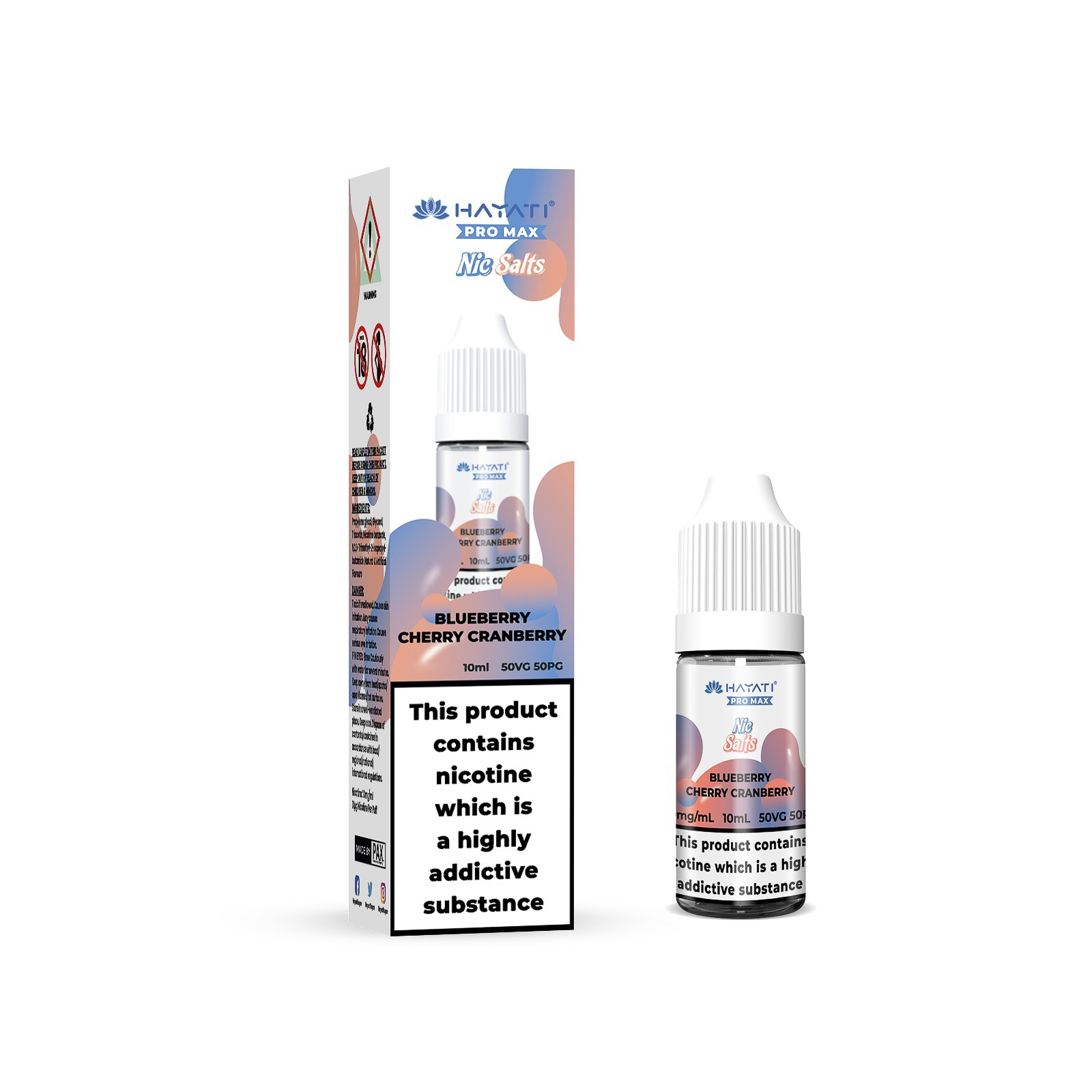 20mg Hayati Pro Max Nic Salts 10ml E-Liquid