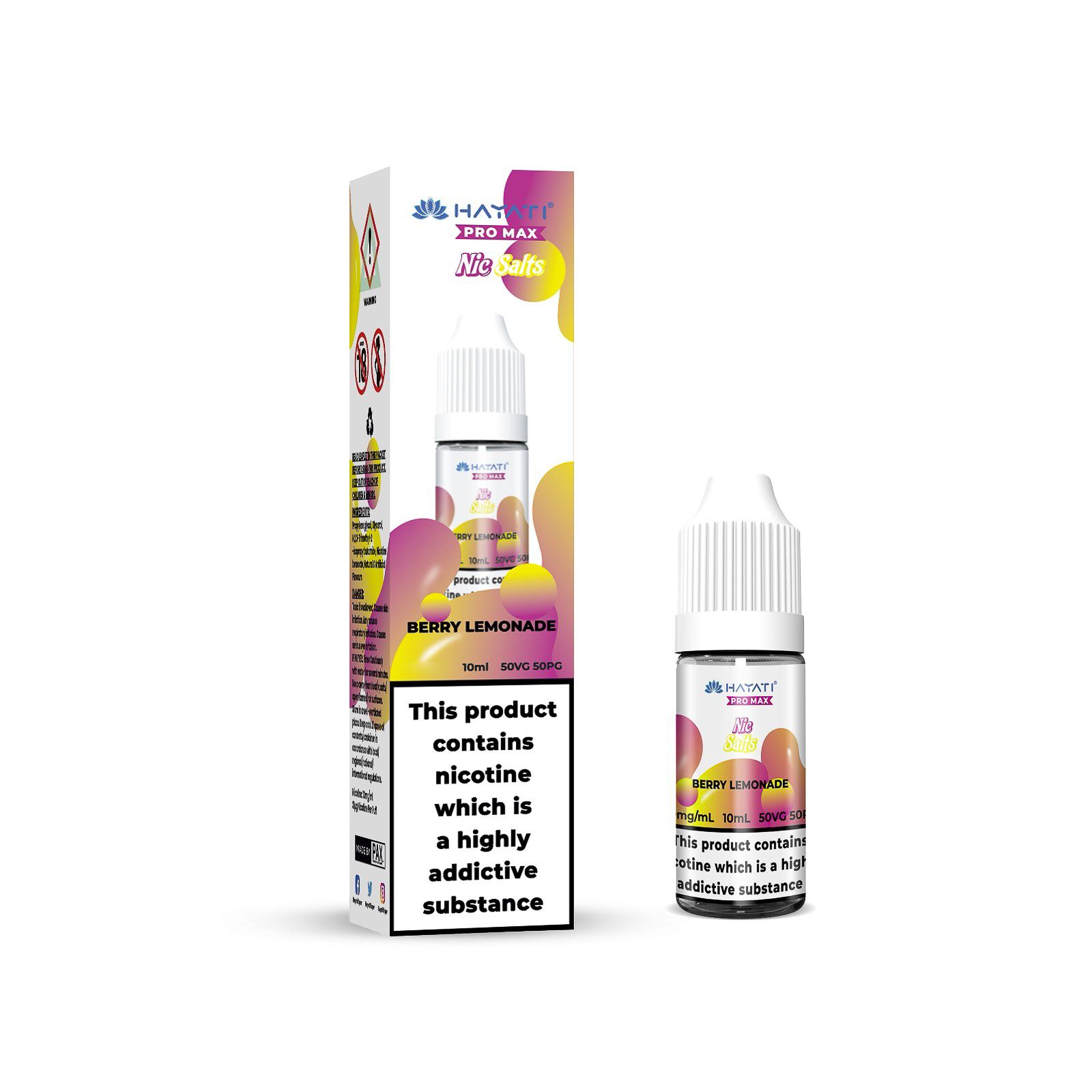 20mg Hayati Pro Max 10ml E-Liquid