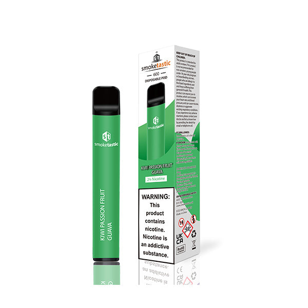 0mg Smoketastic 600 Puffs Disposable Vape UK