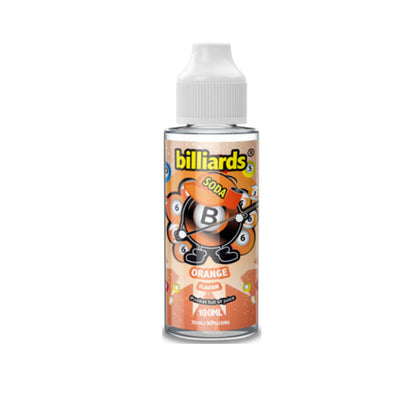 Billiards Soda Range 0mg 100ml Shortfill E-Liquid UK