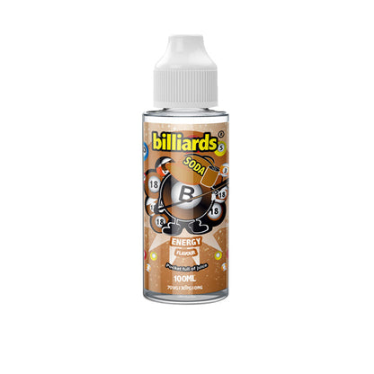 Billiards Soda Range 0mg Shortfill E-Liquid