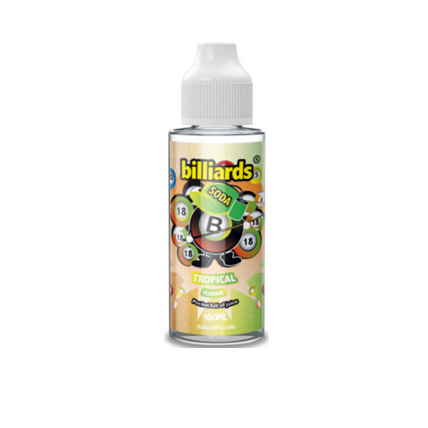 Billiards Soda Range E-Liquid UK