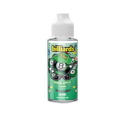 Billiards Soda Range 0mg 100ml Shortfill E-Liquid