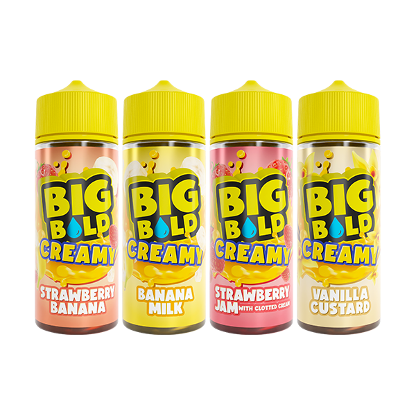 Big Bold Creamy Series 100ml E-liquid 