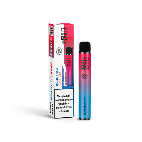 aroma king 600 puffs vape flavours