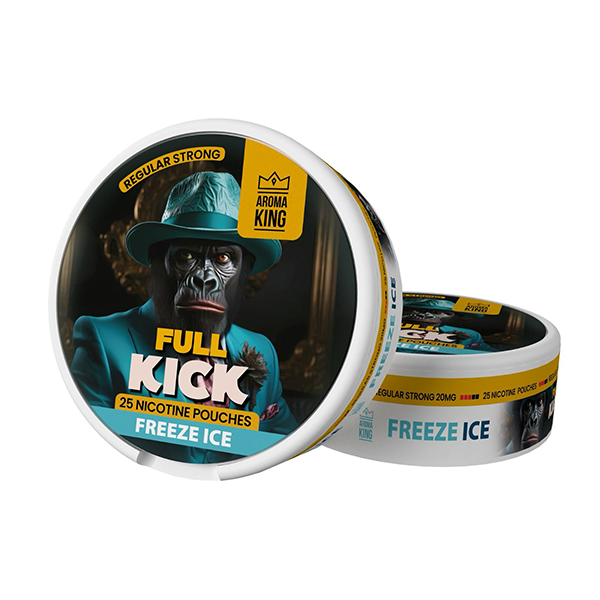 Freeze Ice Aroma King Nicotine Pouches - 25 Pouches