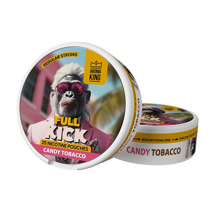 Aroma King Full Kick Nicotine Pouches - Candy Tobacco