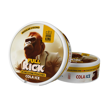 Aroma King Full Kick Nicotine Pouches Cola Ice Flavour