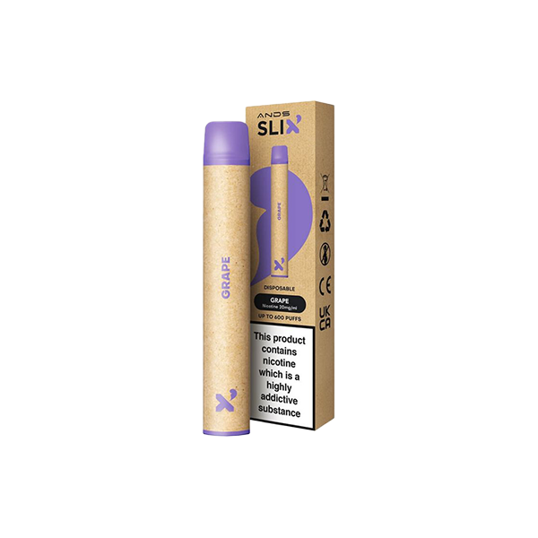 20mg ANDS Slix Recyclable Vape 600 Puffs UK