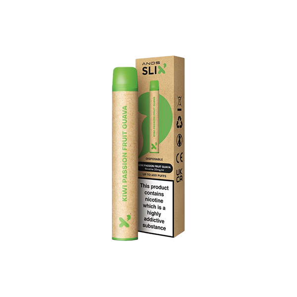 20mg ANDS Slix Recyclable Vape 600 Puffs