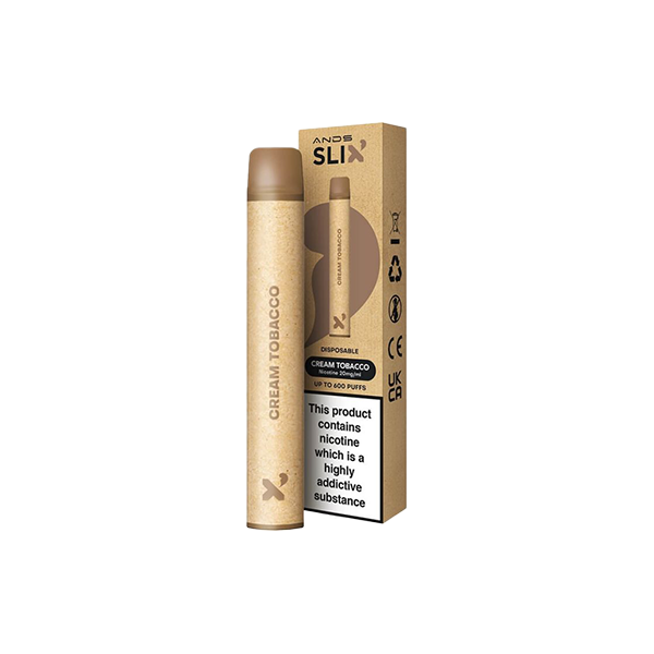 20mg ANDS Slix Recyclable Disposable Vape 600 Puffs UK