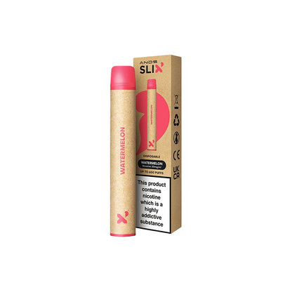 20mg ANDS Slix Recyclable Disposable 600 Puffs Vape