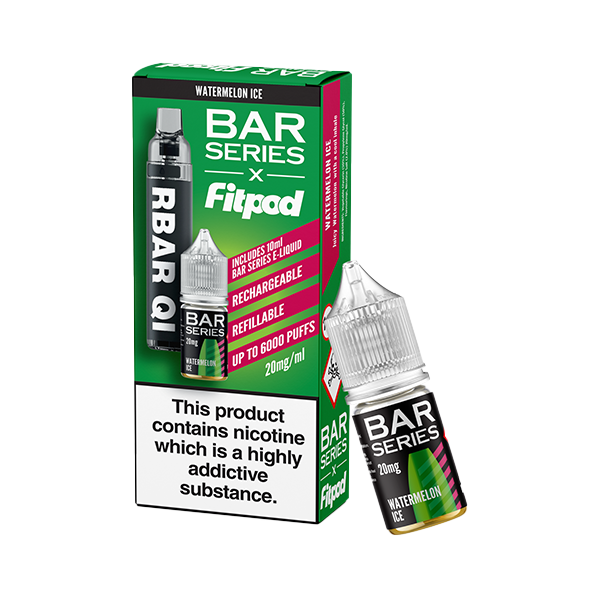 20mg Bar Series x Fitpod Disposable Vape 6000 Puffs