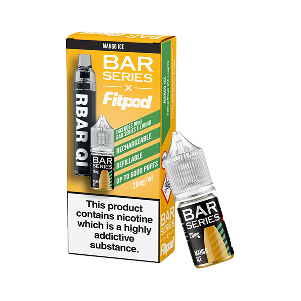 20mg Bar Series x Fitpod Disposable Vape 6000 Puff