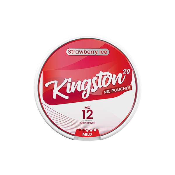 Strawberry Ice Kingston Nicotine - 20 Pouches