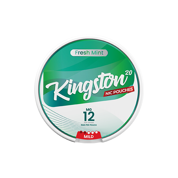 Fresh Mint Kingston Nicotine Pouches - 20 Pouches