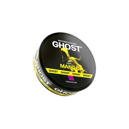 6mg Ghost Light Nicotine Pouches - 20 Pouches