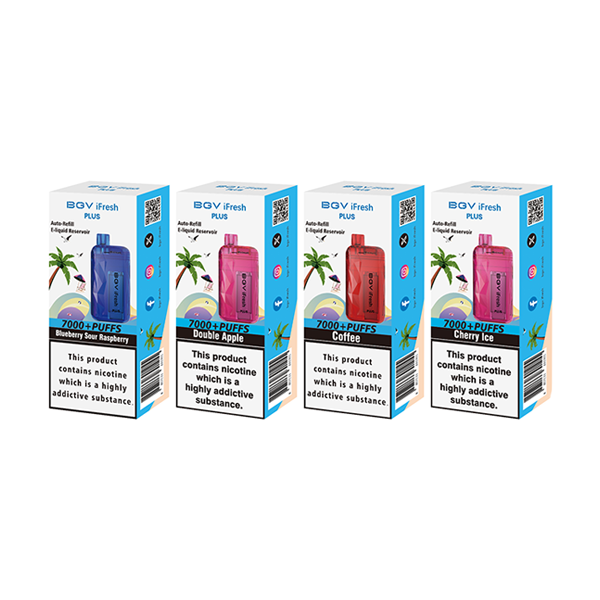 20mg BVG iFresh Plus Disposable Vape 7000 Puffs