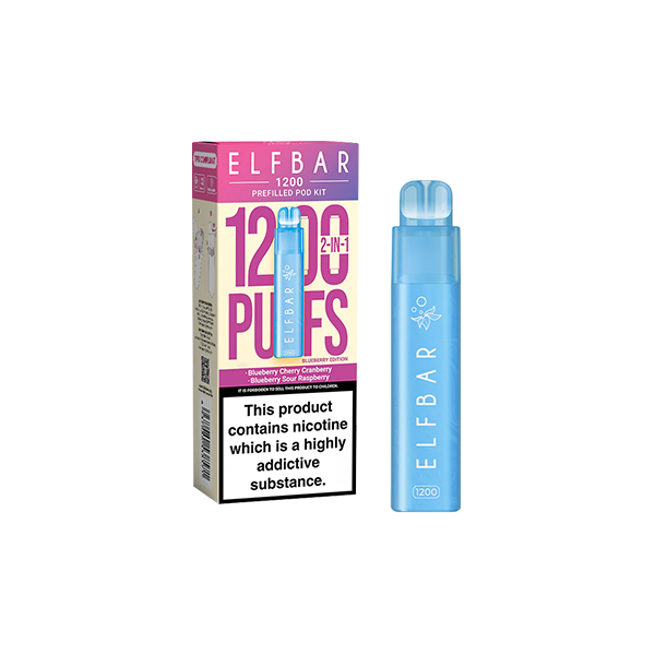 20mg ELF Bar 1200 Multi Edition Pod Kit 1200 Puffs