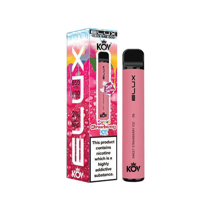 elux kov 600 puffs disposable vape