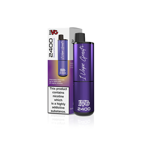 20mg IVG 2400 Disposable Vape 2400 Puffs