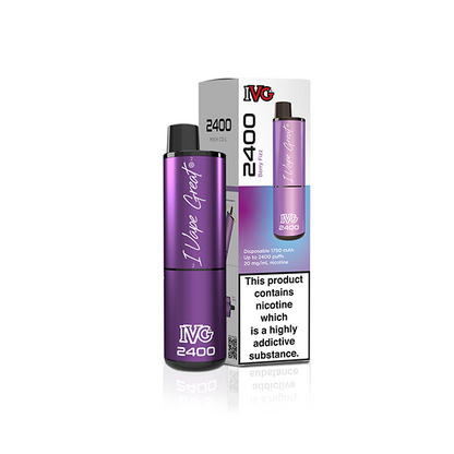 20mg IVG 2400 Disposable Vape 2400 Puffs