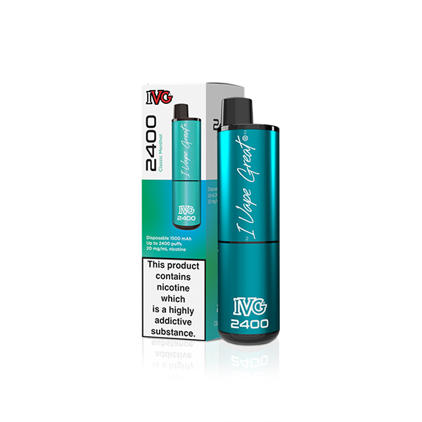 20mg IVG 2400 Disposable Vape 2400 Puffs