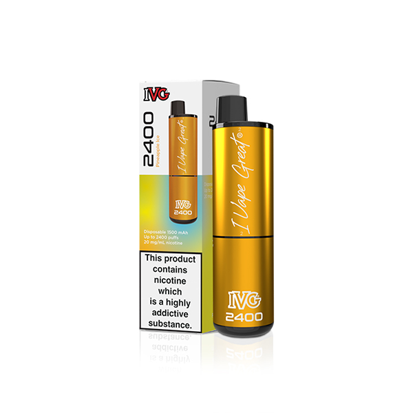 20mg IVG 2400 Disposable Vape 2400 Puffs
