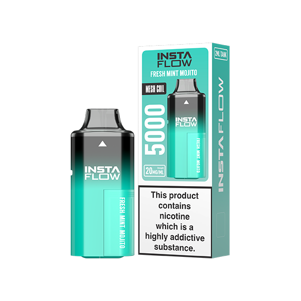 20mg Instaflow 5000 Puffs Disposable Vape Kit