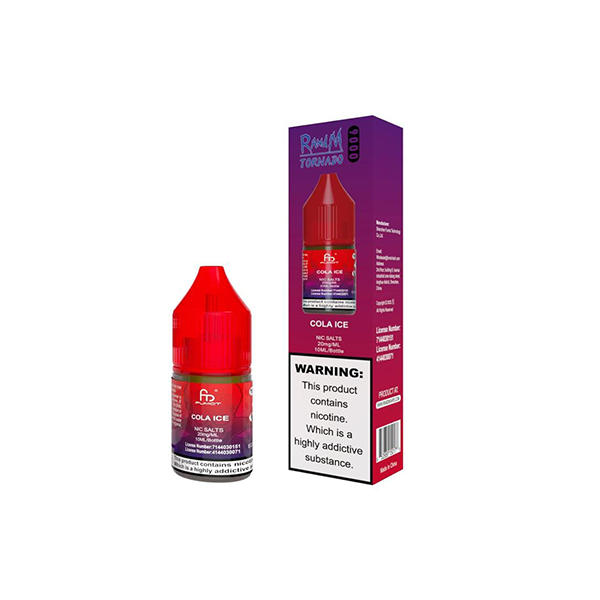 20mg RandM Tornado 9000 Nic Salts E-Liquid (50VG/50PG)