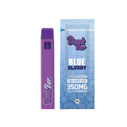 Dank Bar Pro Edition 350mg Full Spectrum CBD Vape Disposable by Purple Dank - 12 flavours (BUY 1 GET 1 FREE)