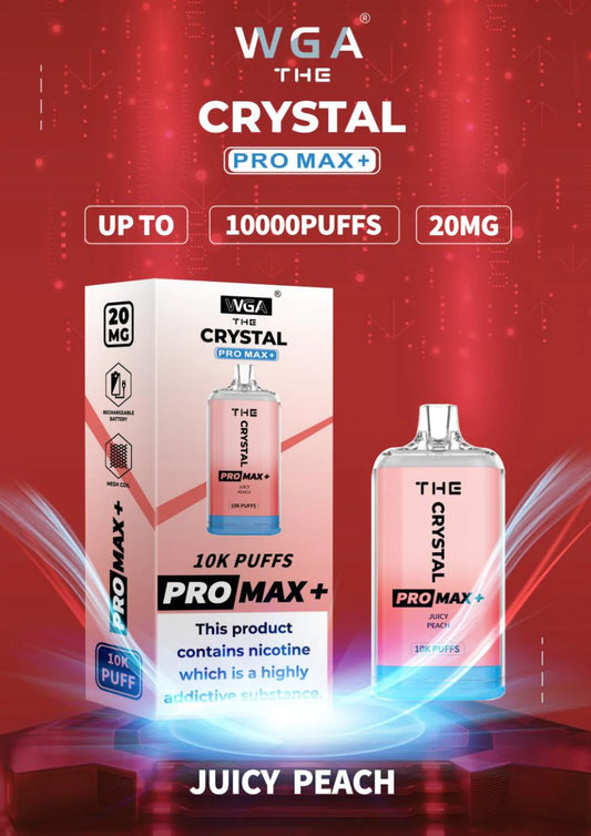Bulk Buy Crystal Pro Max 10000 Puffs Vape Box of 10 UK