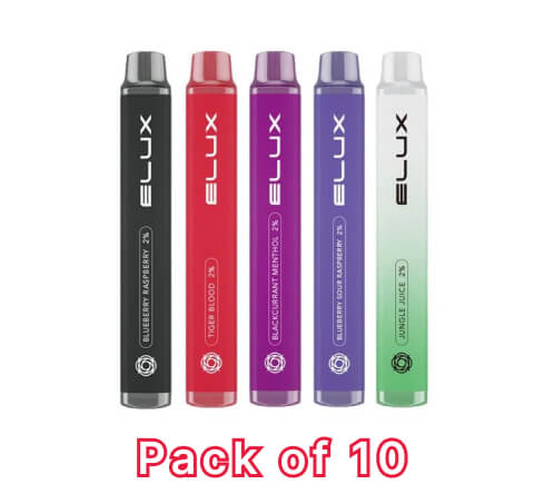 20mg Elux Legend Mini Box of 10 Vape 600 Puffs