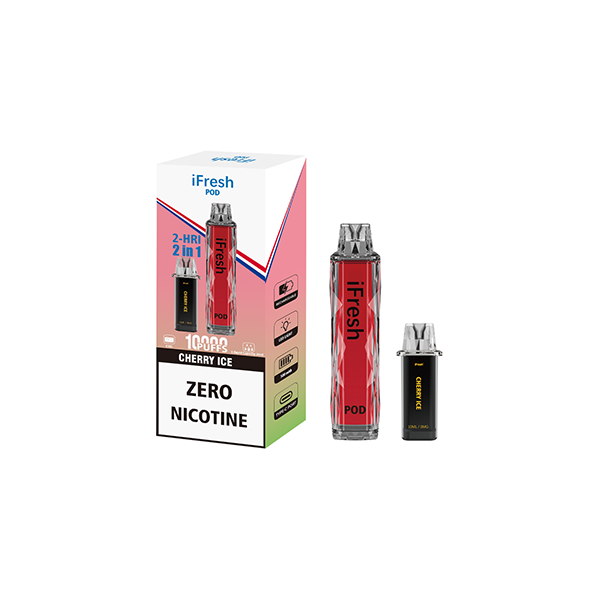 0mg iFresh 10000 Puffs 2in1 Disposable Vape