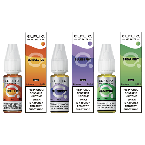 10mg ELFLIQ By Elf Bar 10ml Nic Salt (50VG/50PG):