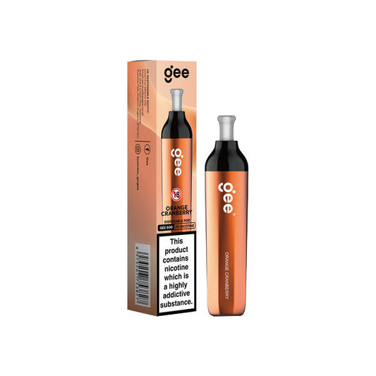 Order 20mg ELF BAR Gee 600 Puffs Disposable Vape Online