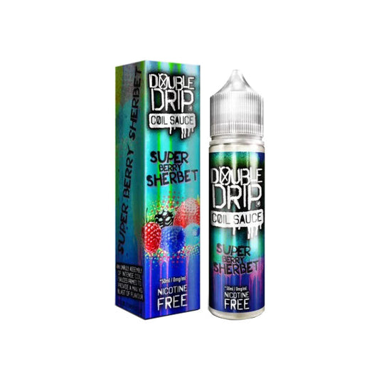 Double Drip E-Liquid 0mg 50ml Shortfill