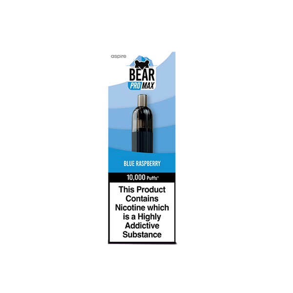 20mg Bear Pro Max 10000 Puffs Includes 3X Nic Salts