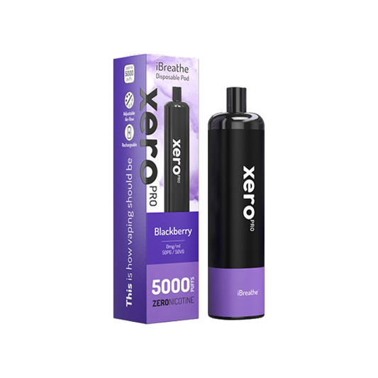 iBreathe Xero Pro 0mg Disposable Vape 5000 Puffs