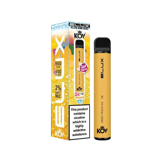 20mg Elux Kov Bar Sweets Disposable Vape 600 Puffs
