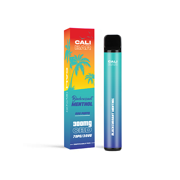 Cali Bar C600 Puffs 300mg CBD Vape | Cali Vape Pens UK